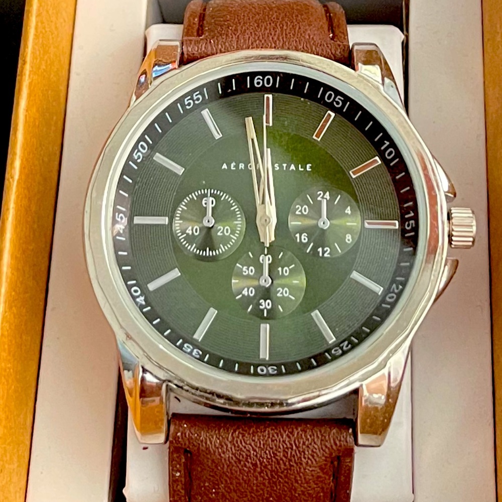 Men watch